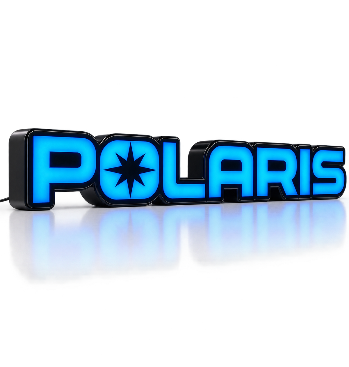 Polaris Lysboks med LED – Garasjeskilt (Variant 2)