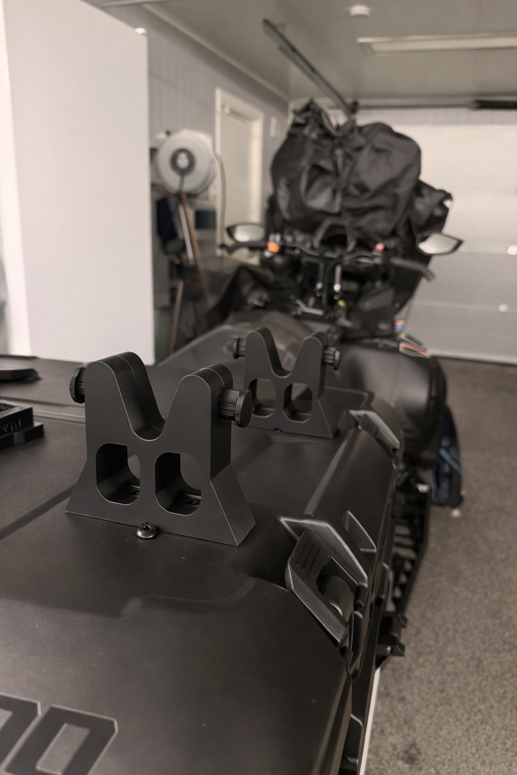Ice Drill Mount Universal Top-Mounted
