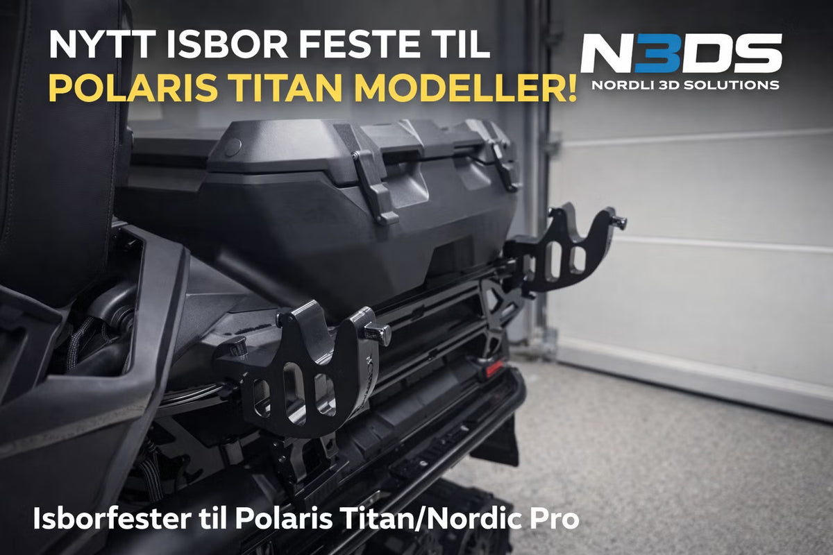 Ice drill mounts Polaris Titan/Nordic Pro