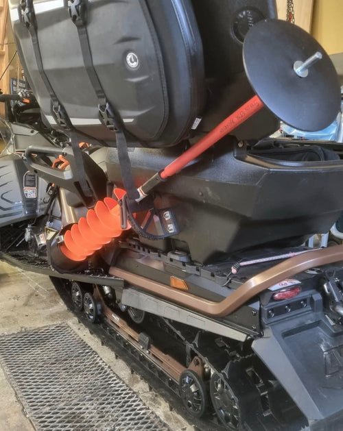 Isborfeste m/rør løsning