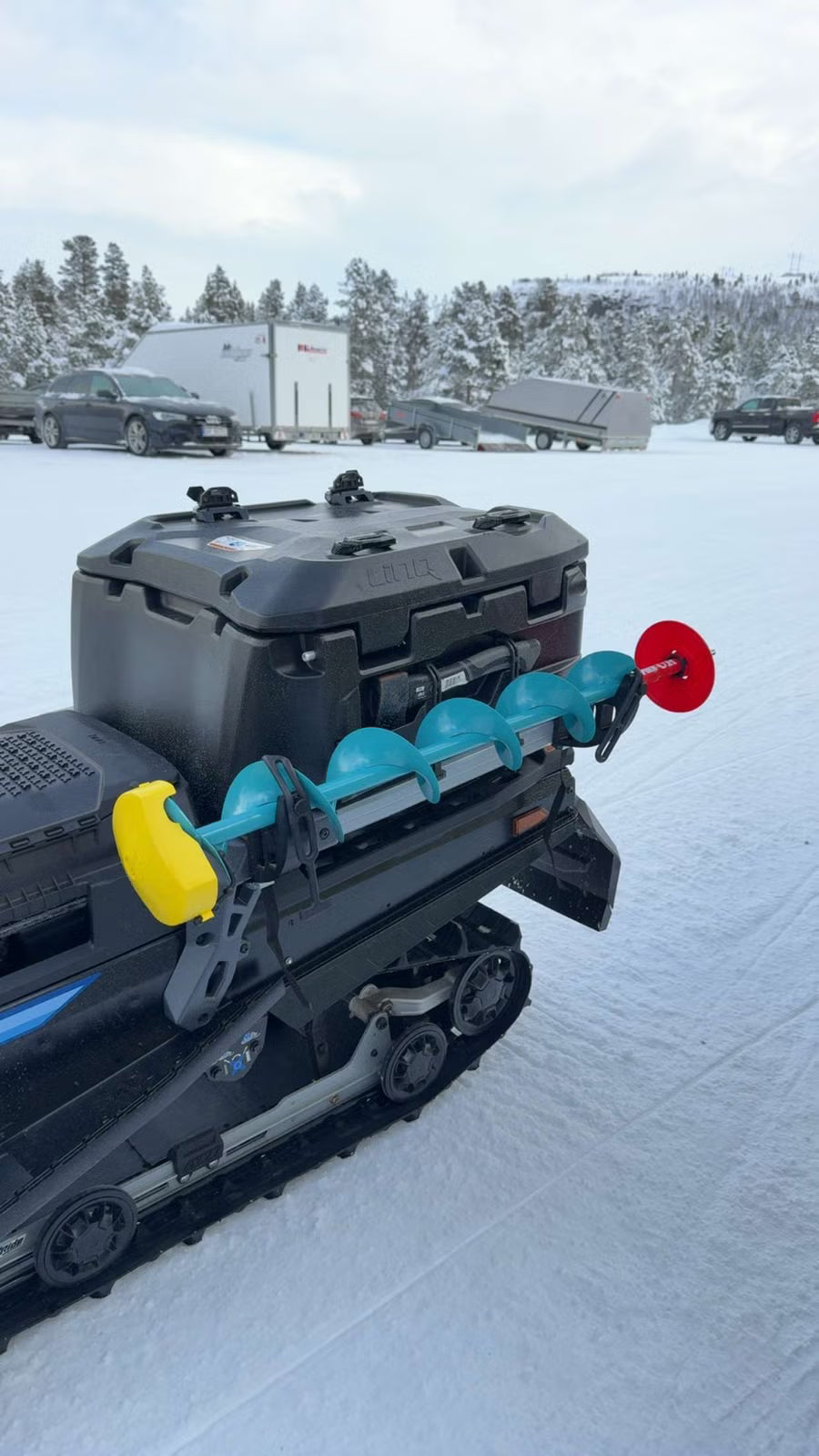 Ice auger mounts BRP Bail Mount (Lynx/Skidoo)
