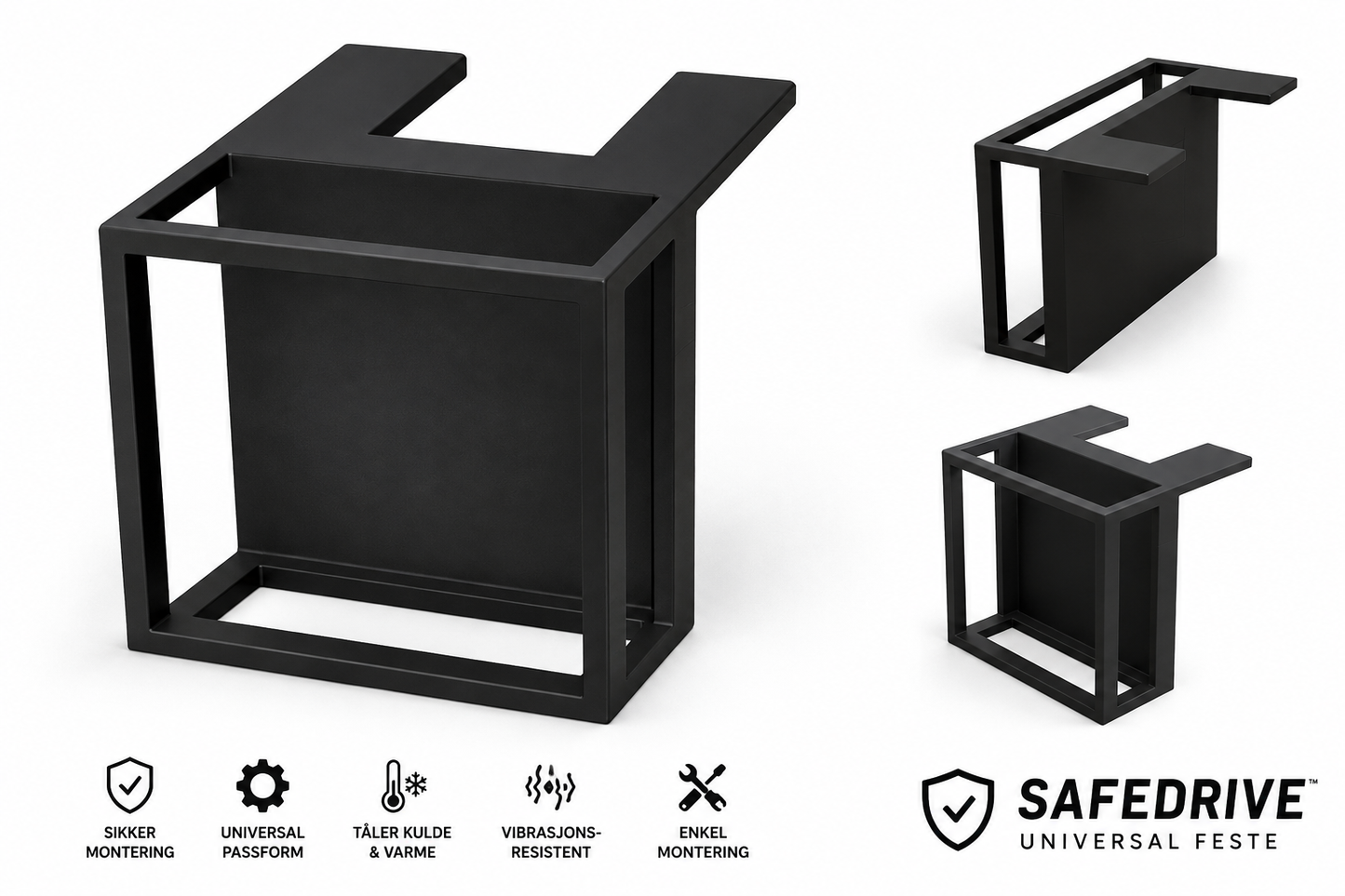 SafeDrive Universalfeste – Bil/Lastebil/Traktor/UTV