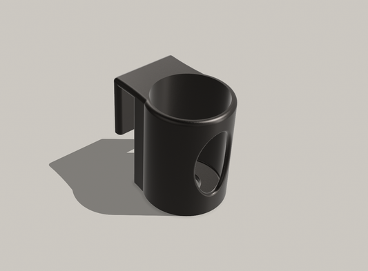Cupholder for riverboat and wooden boat