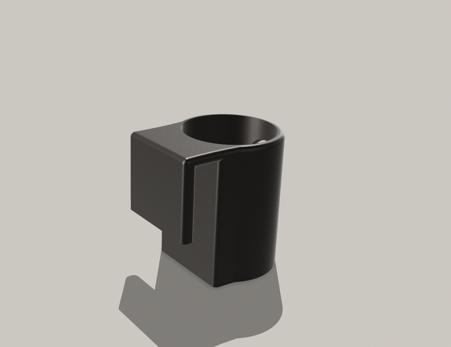 Cupholder for riverboat and wooden boat