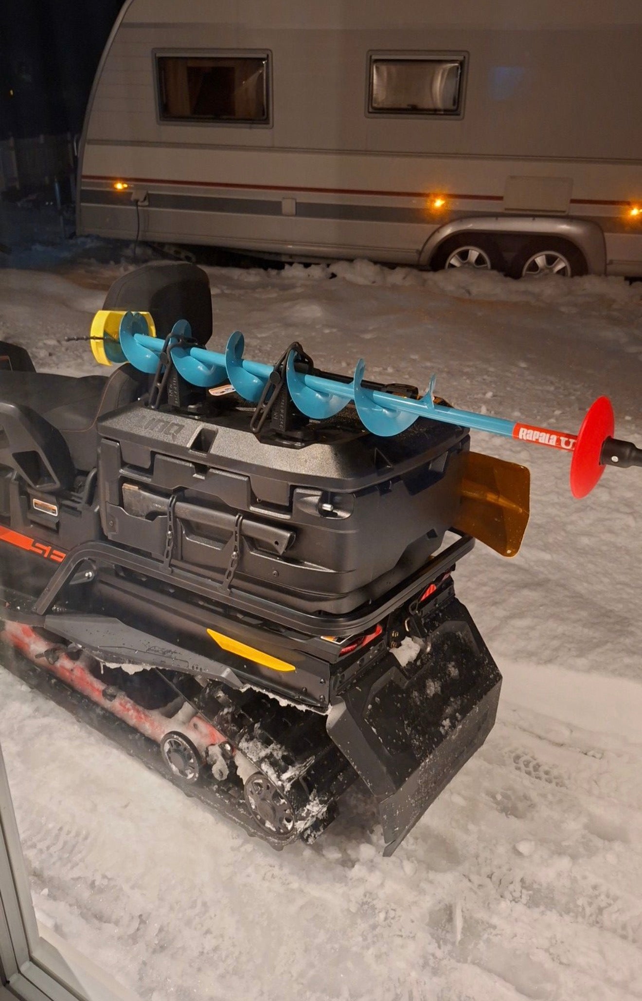 Ice drill/Tools attaches BRP LinQ