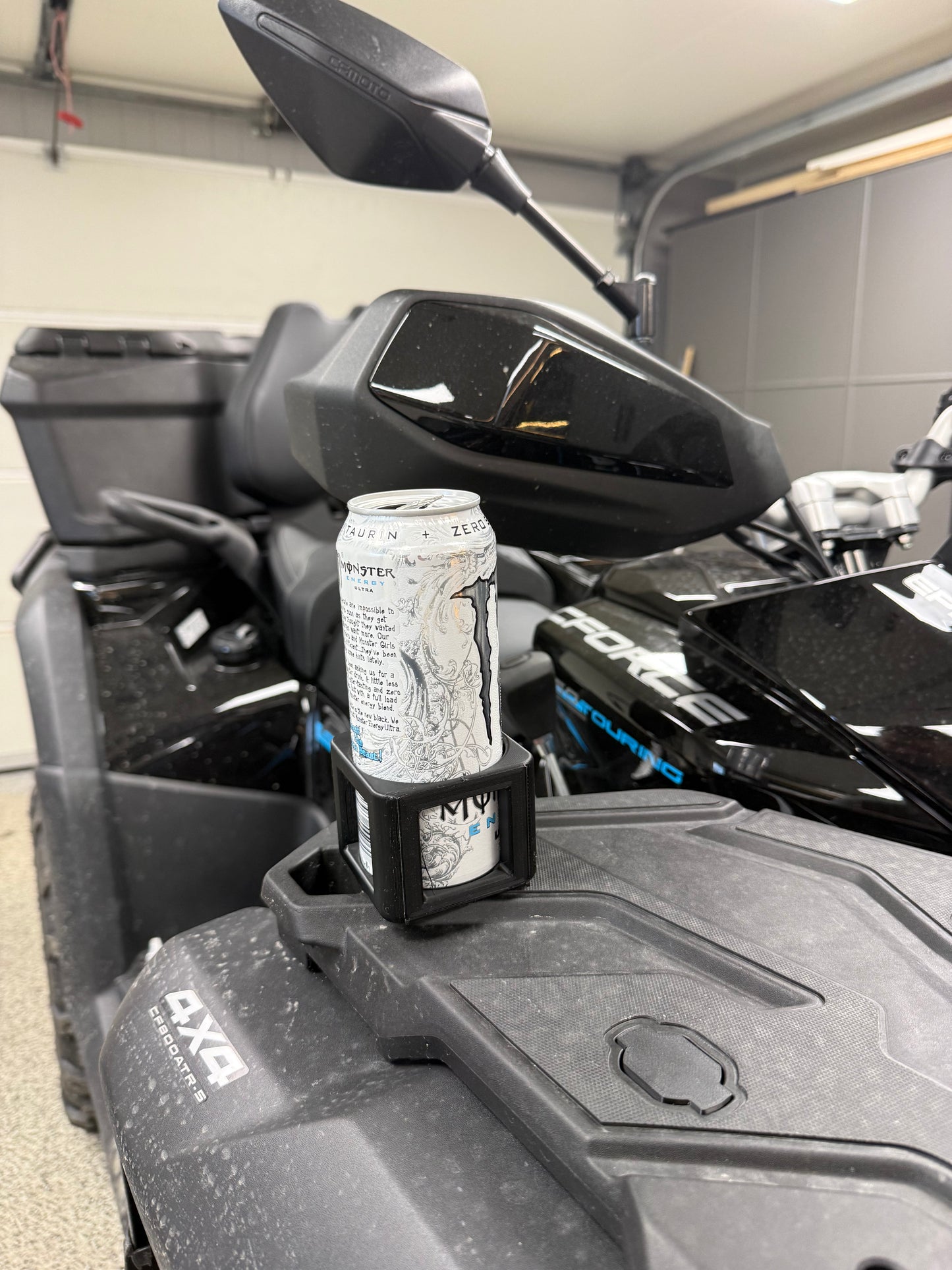 CF Moto Cup holder with quick release
