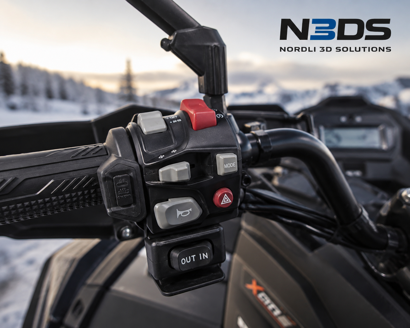 CF Moto Winch Holder