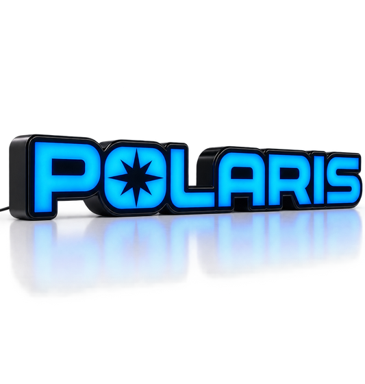 Polaris Lysboks med LED – Garasjeskilt (Variant 2)
